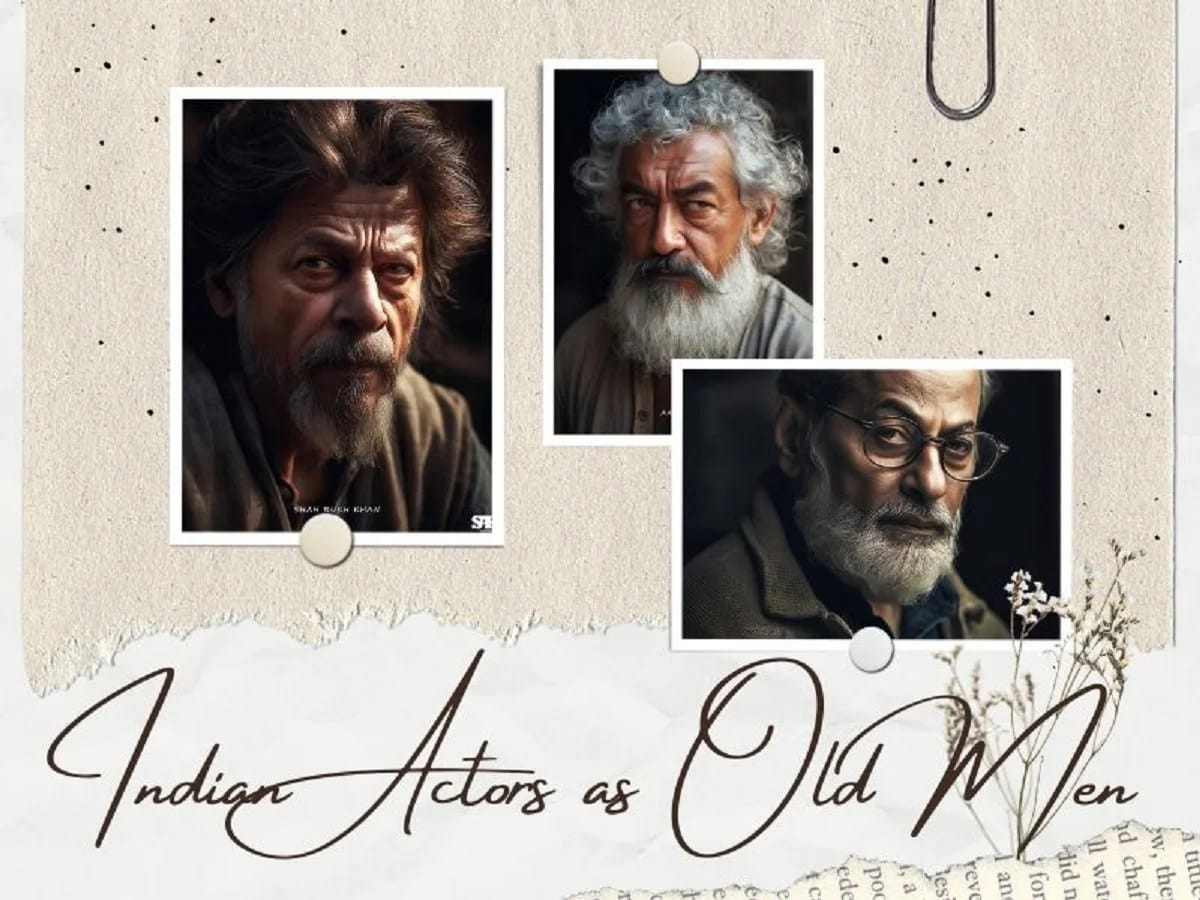 Indian Actors As Old Men - AI