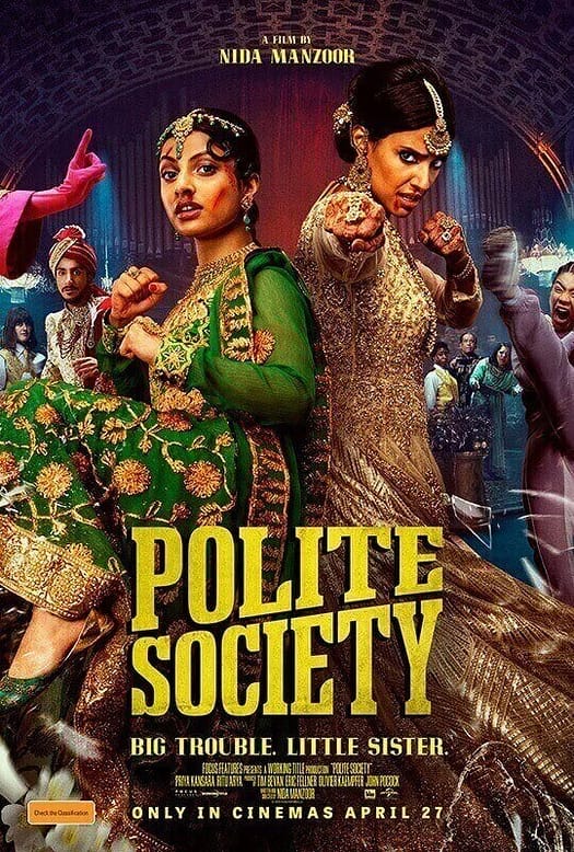 Polite Society (2023) Movie - poster